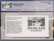 Tablet Screenshot of highlandwineries.co.uk